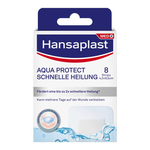 HANSAPLAST Aqua Protect Pflaster schnelle Heilung
