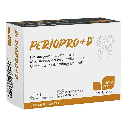 NICAPUR mediBalance PerioPro+D Lutschtabletten