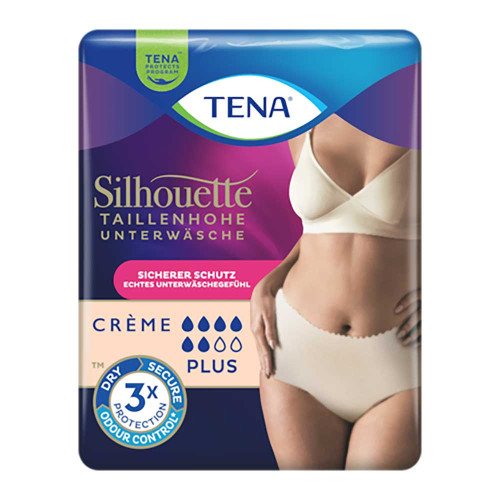 TENA SILHOUETTE plus L creme Inkontinenz Pants