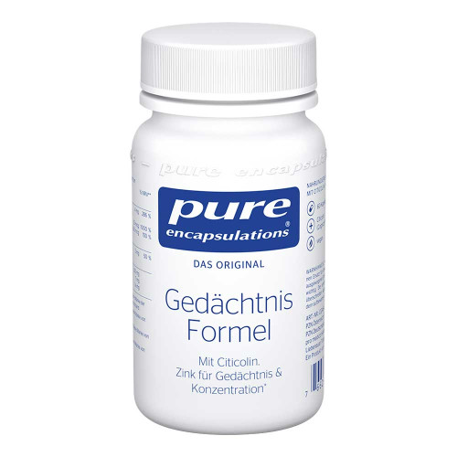 PURE ENCAPSULATIONS Ged&auml;chtnis Formel Kapseln