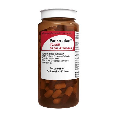 PANKREATAN 40.000 Ph.Eur.-Einheiten msr.Hartkaps.