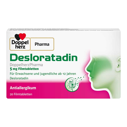 DESLORATADIN DoppelherzPharma 5 mg Filmtabletten
