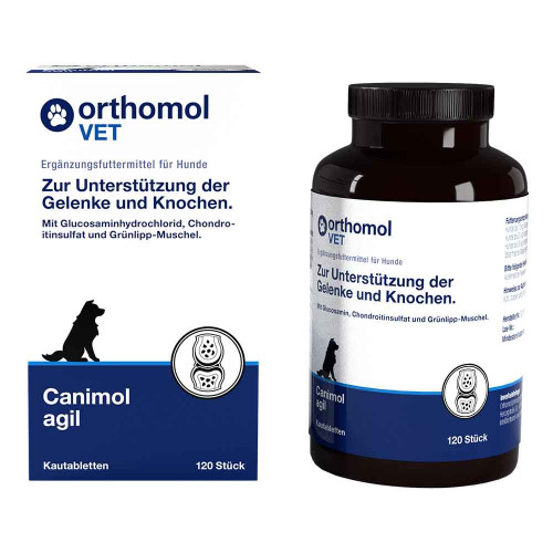 ORTHOMOL VET Canimol agil Kautabletten f.Hunde