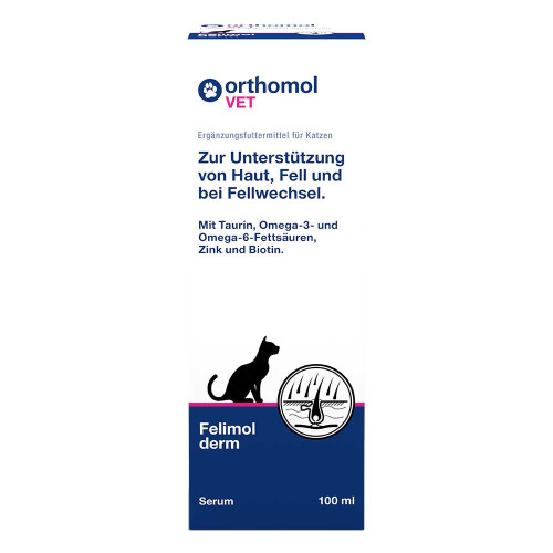 ORTHOMOL VET Felimol derm Serum f.Katzen