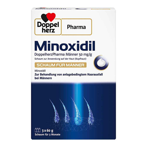 MINOXIDIL DoppelherzPharma M&auml;nner 50 mg/g Schaum