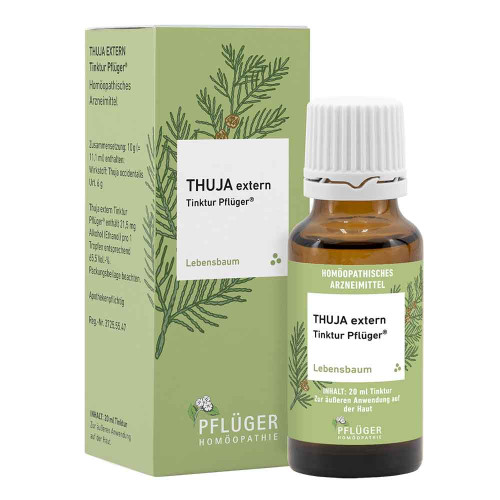 THUJA EXTERN Tinktur Pfl&uuml;ger