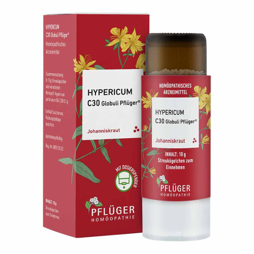 HYPERICUM C 30 Globuli Pfl&uuml;ger Dosierspender