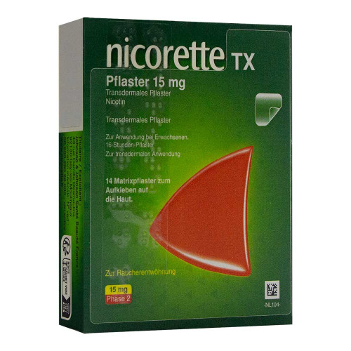 NICORETTE TX Pflaster 15 mg