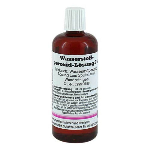 WASSERSTOFFPEROXID L&ouml;sung 3%
