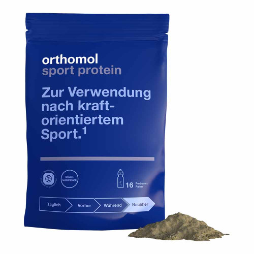 ORTHOMOL Sport Protein Pulver Vanille