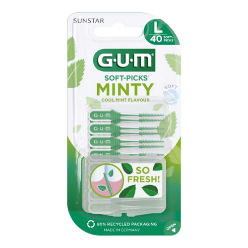 GUM SOFT-PICKS MINTY large