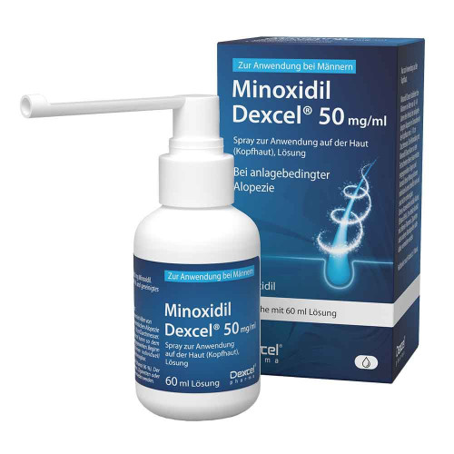 MINOXIDIL Dexcel 50 mg/ml Spray z.Anw.a.d.Kopfhaut