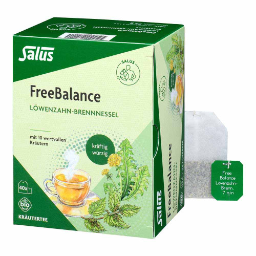 FREEBALANCE L&ouml;wenzahn-Brennnessel Tee Bio Salus