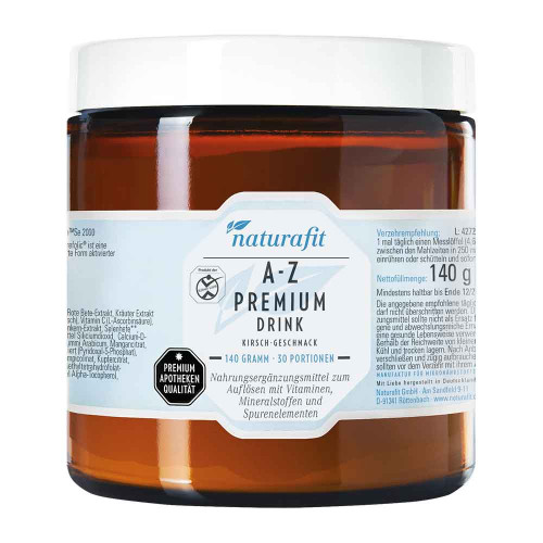 NATURAFIT A-Z Premium Drink Kirsche Pulver