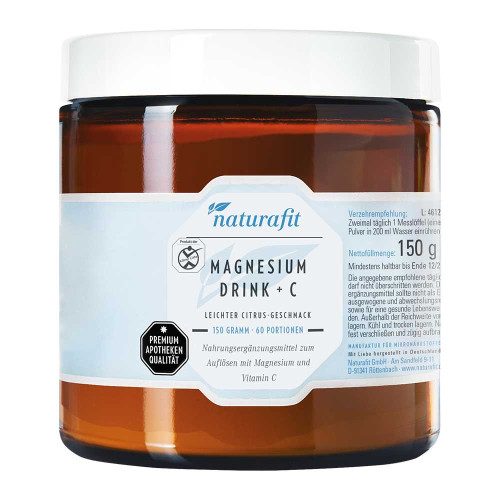 NATURAFIT Magnesium Drink+C Citrus Pulver
