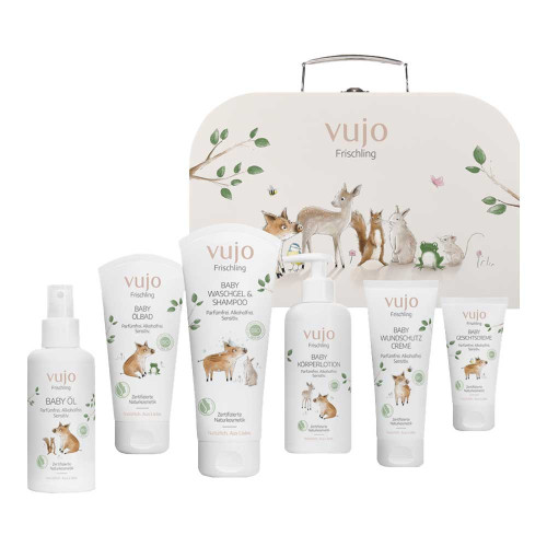 VUJO Frischling Baby Koffer Erstausstattung