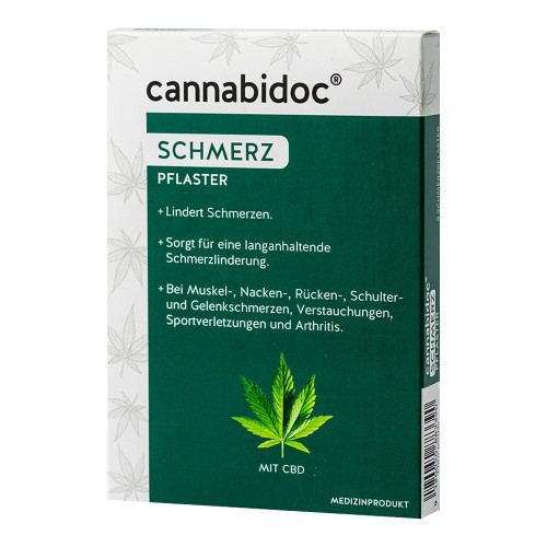 CANNABIDOC SCHMERZPFLASTER