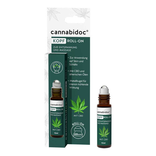 CANNABIDOC CBD KOPF Roll-on