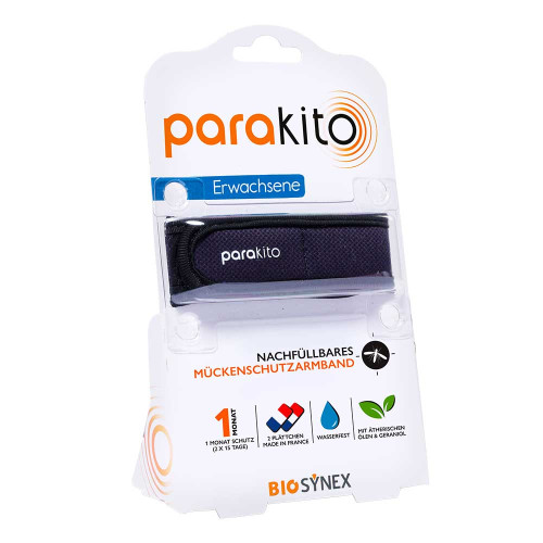 PARA KITO M&uuml;ckenschutz Armband Erw.schwarz
