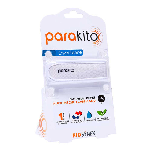 PARA KITO M&uuml;ckenschutz Armband Erw.wei&szlig;