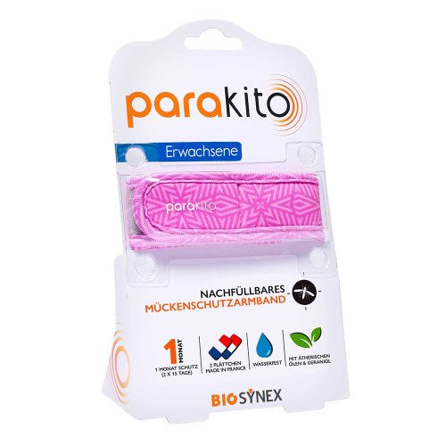 PARA KITO M&uuml;ckenschutz Armband Erw.purple