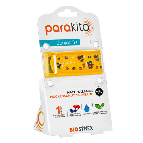PARA KITO M&uuml;ckenschutz Armband Kids Pirates