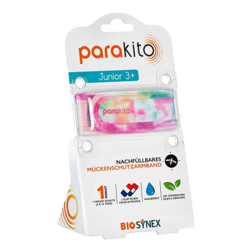 PARA KITO M&uuml;ckenschutz Armband Kids Tie & Dye