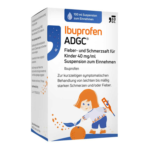 IBUPROFEN ADGC Fieber u.Schmerzsaft Kinder 40mg/ml