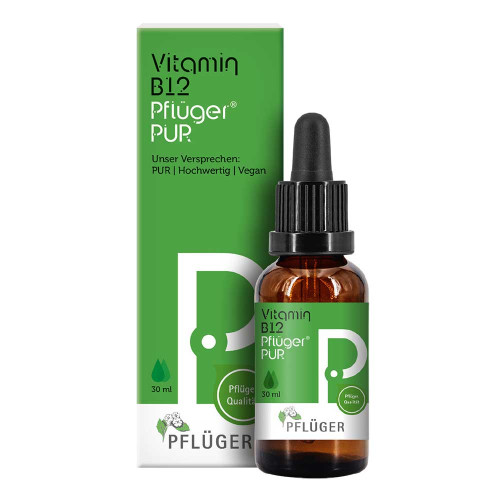 VITAMIN B12 PFL&Uuml;GER PUR 50 &mu;g Tropfen