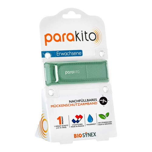 PARA KITO M&uuml;ckenschutz Armband Erw.khaki