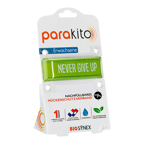 PARA KITO M&uuml;ckenschutz Armband Erw.gr&uuml;n