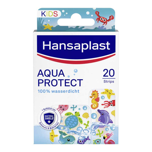 HANSAPLAST Kinder Pflasterstrips Aqua Protect