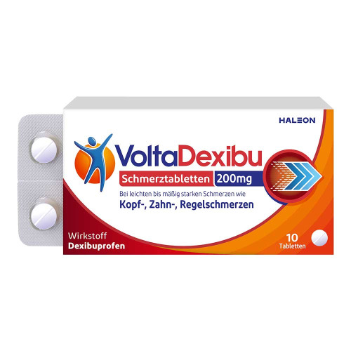 VOLTADEXIBU Schmerztabletten 200 mg Filmtabletten