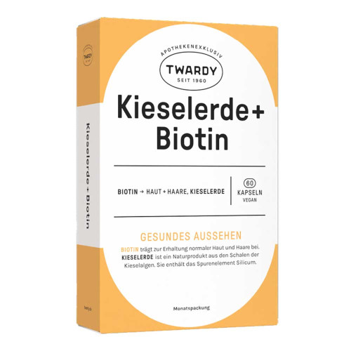 KIESELERDE+BIOTIN Kapseln vegan