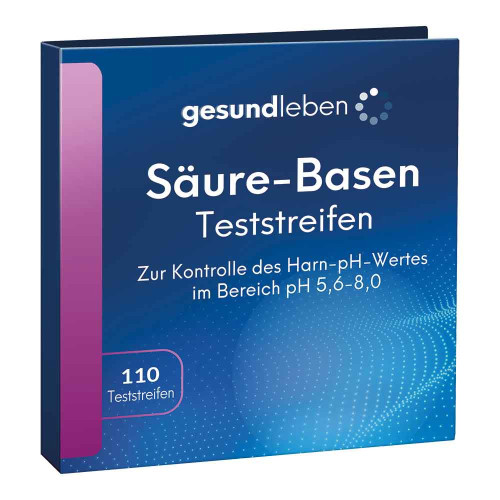 GESUND LEBEN S&auml;ure-Basen-Teststreifen