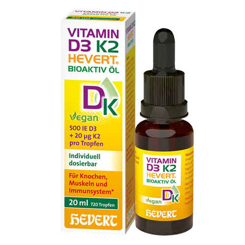 VITAMIN D3 K2 Hevert Bioaktiv &Ouml;l