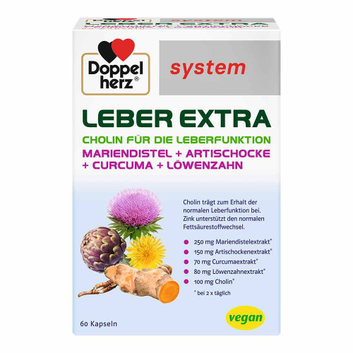 DOPPELHERZ Leber Extra system Kapseln