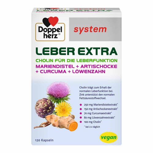DOPPELHERZ Leber Extra system Kapseln