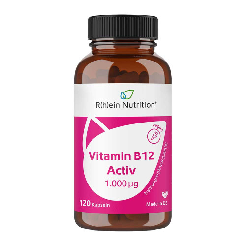 VITAMIN B12 ACTIV 1000 &mu;g hochdosiert+vegan Kaps.