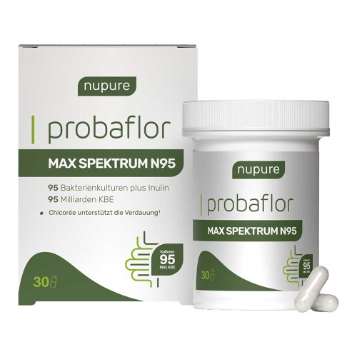 NUPURE probaflor Max Spektrum N95 magensaftr.Kaps.