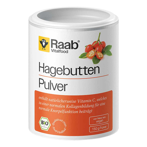 RAAB Vitalfood Hagebutte Bio Pulver