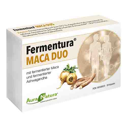 AURANATURA Fermentura Maca Duo Kapseln