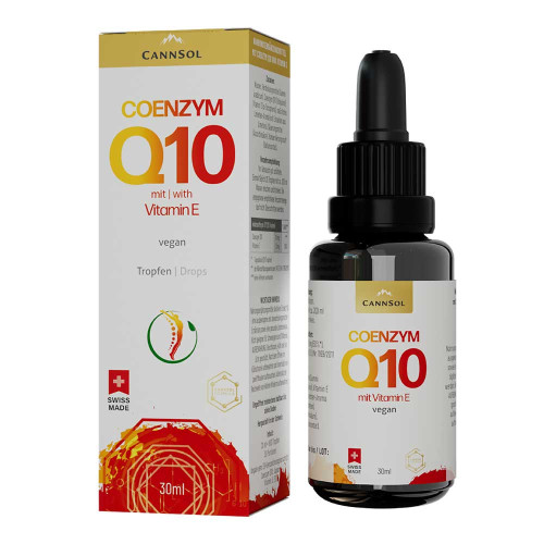 CANNSOL Coenzym-Q10 m.Vitamin E Tropf.z.Einnehmen