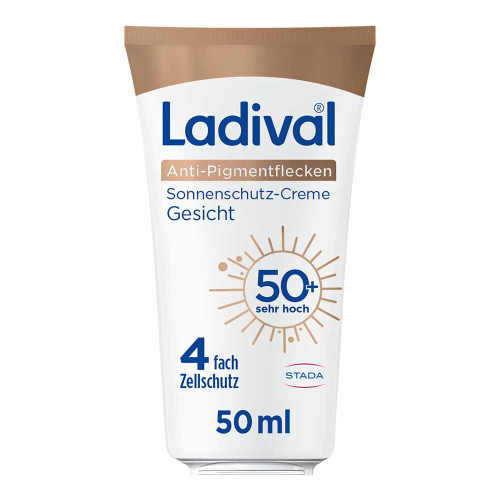 LADIVAL Anti-Pigmentflecken Creme Gesicht LSF 50+