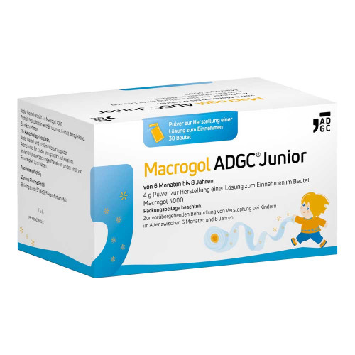 MACROGOL ADGC Junior 6M-8J 4g Plv.z.H.e.L.z.Einn.