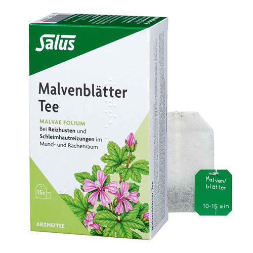 MALVENBL&Auml;TTER Arzneitee Bio Salus Filterbeutel