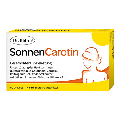 DR.B&Ouml;HM SonnenCarotin Dragees