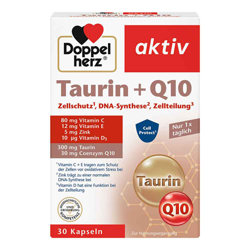DOPPELHERZ Taurin+Q10 Kapseln