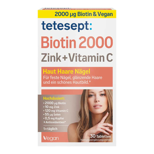 TETESEPT Biotin 2000 Filmtabletten