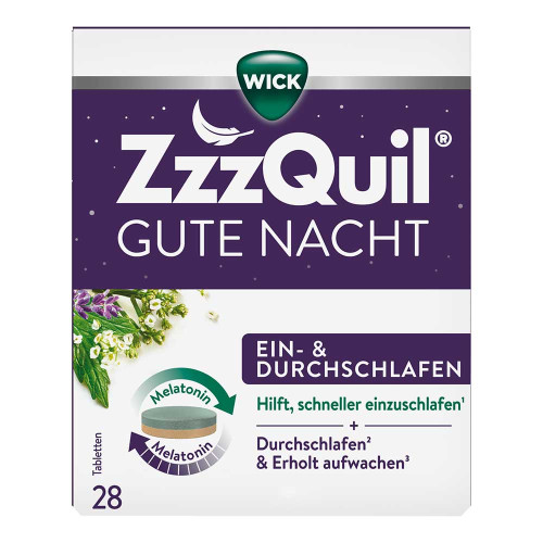 WICK ZzzQuil Gute Nacht Ein- und Durchschlafen TAB